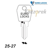 Mieszkaniowy 140 - klucz surowy - Euro-Locks serii 25-27